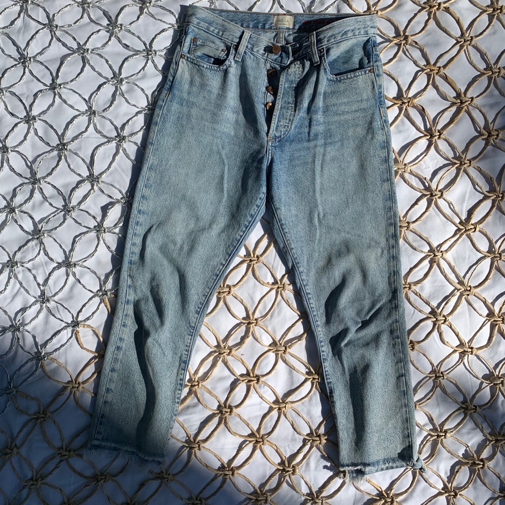 Alice and Olivia AOLA Straight Leg Jean size 28